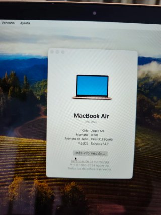 MacBook Air Apple Dorado/Rosa nuevo