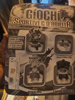 4 Blíster Juguetes Vintage Giochi Sportivi