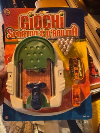 4 Blíster Juguetes Vintage Giochi Sportivi