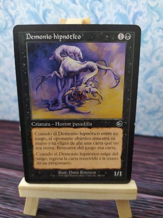 Demonió hipnótico MTG Carta Magic