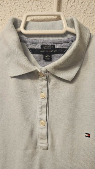 Camisa Polo Tommy Hilfiger Azul Talla XS