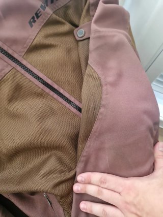 Chaqueta Moto Revit Eclipse Marrón