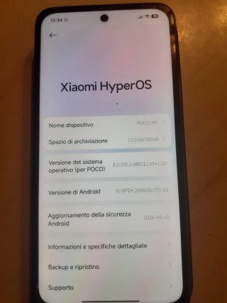 Poco M7 128GB azzurro