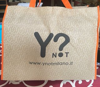 Borsa Y not? Grigio Argento