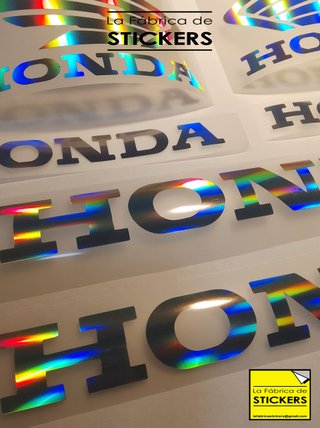 Pegatina PENELOPE vinilo holográfico de corte