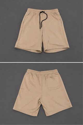 Pantalones cortos beige