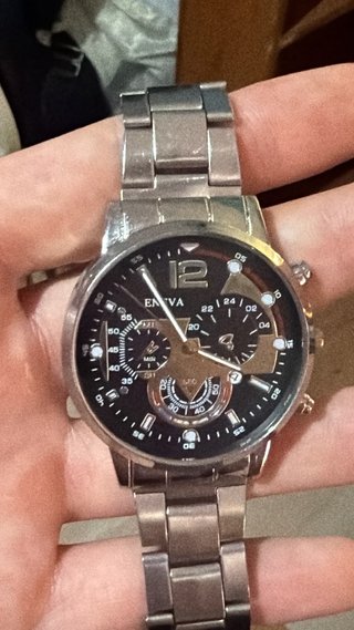 Reloj Geneva Plateado y Dorado
