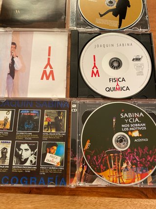 Lote 4 CDs Joaquín Sabina