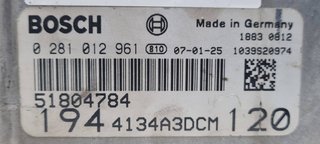 CENTRALITA MOTOR UCE FIAT FIAT CROMA (194) 2005-2010