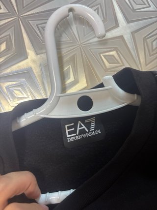 Sudadera Emporio Armani EA7 Negra