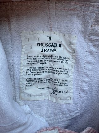 Vaqueros Trussardi Jeans Vintage Made in Italy
