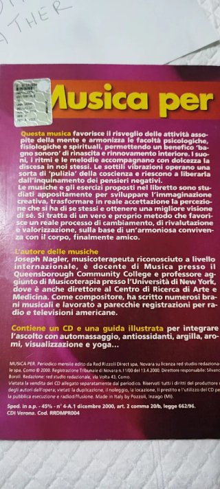 CD Musica per Una Vera Bellezza - Joseph Nagler