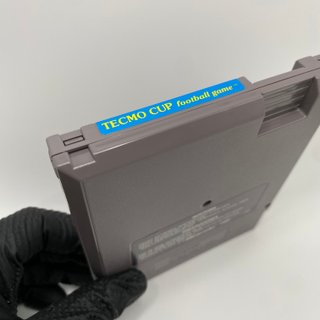Tecmo Cup Football Game Nintendo NES 100% Testato