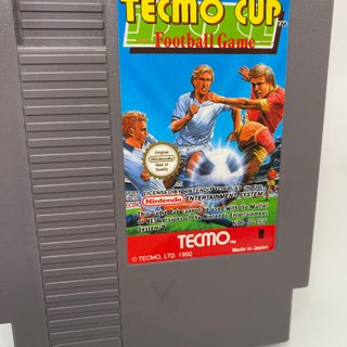 Tecmo Cup Football Game Nintendo NES 100% Testato