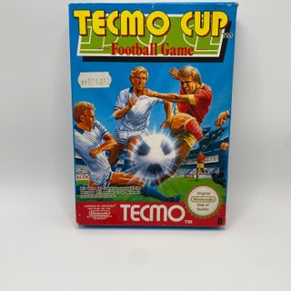 Tecmo Cup Football Game Nintendo NES 100% Testato