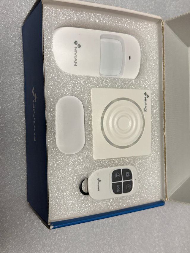 Sistema Alarma Hogar Inteligente Nivian WiFi