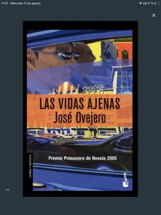 LIBRO LAS VIDAS AJENAS 1
