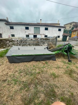 Segadora de tractor.
