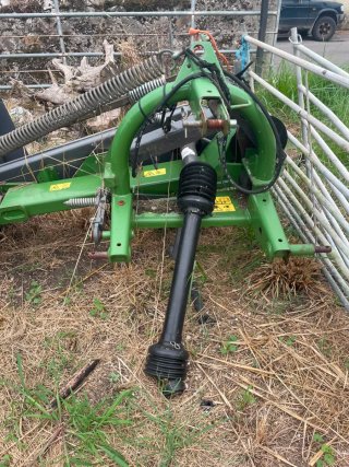 Segadora de tractor.