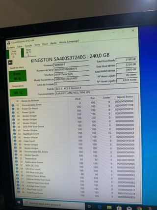 SSD Kingston 240GB 2.5 SATA