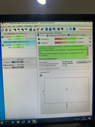 SSD Kingston 240GB 2.5 SATA