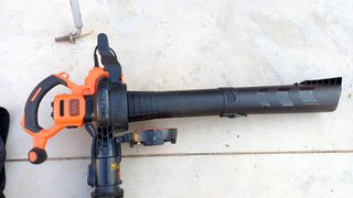 Soplador de Hojas y Aspirador Black+Decker