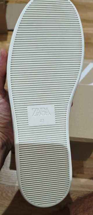 Zapatillas Zara Ante Verde
