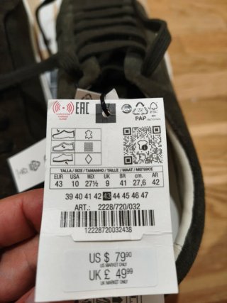 Zapatillas Zara Ante Verde