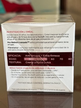 L'Oréal Revitalift Crema Hidratante Noche