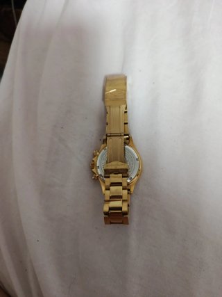 Reloj Lanscostte Bañado en Oro Original