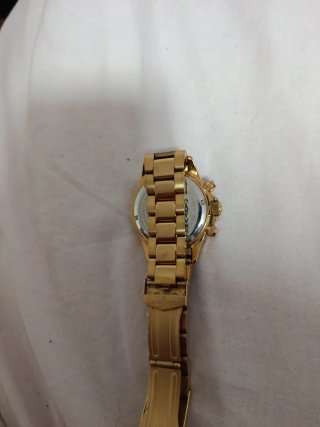 Reloj Lanscostte Bañado en Oro Original
