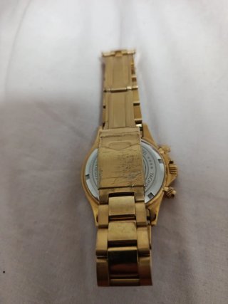 Reloj Lanscostte Bañado en Oro Original