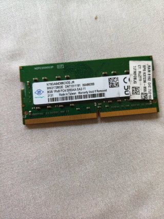 Módulo RAM DDR4 8GB Portátil Nanya