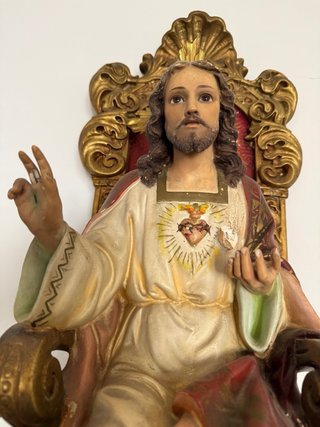Sagrado Corazón de Jesús Olot 63cm
