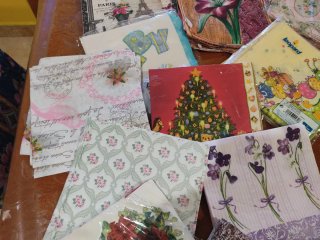 Servilletas para decoupage