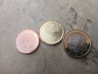 Monedas de Andorra 2023 y 2024