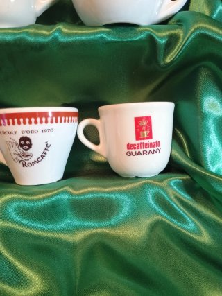 Tazzine caffè pubblicitarie