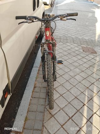 Bicicleta Montaña Iron Horse Roja