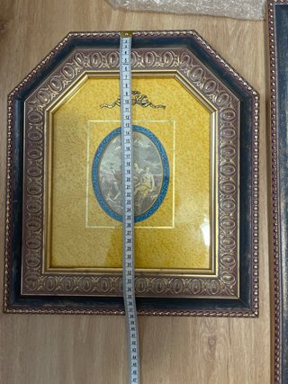Conjunto 3 cuadros religiosos