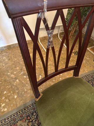 Mesa Comedor Extensible + 6 Sillas Madera