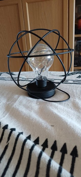 Lámpara Decorativa Vintage Bombilla con LED