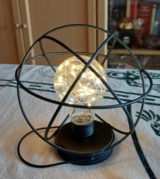 Lámpara Decorativa Vintage Bombilla con LED