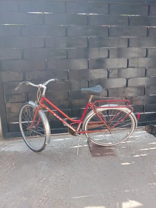 Bicicleta Clásica Roja