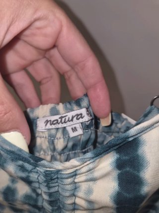 Vestido largo tie-dye talla única