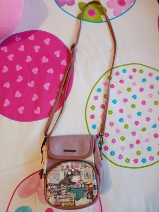 Bolso bandolera niña con dibujo