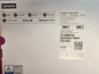 Lenovo Tab M10 HD Tablet Negra 2G+32GB.