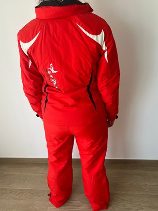 Conjunto Nieve Rojo Chaqueta y Pantalón