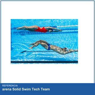 Costume da bagno sportivo donna arena Solid Swim Tech Team