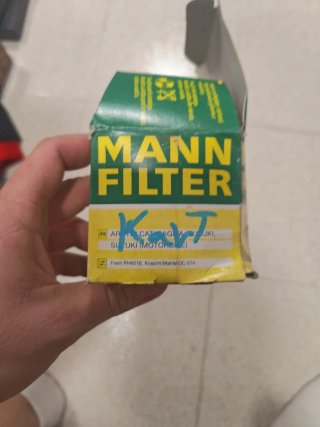 Filtro de aceite Mann Filter MW 65 SUZUKI