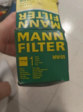 Filtro de aceite Mann Filter MW 65 SUZUKI